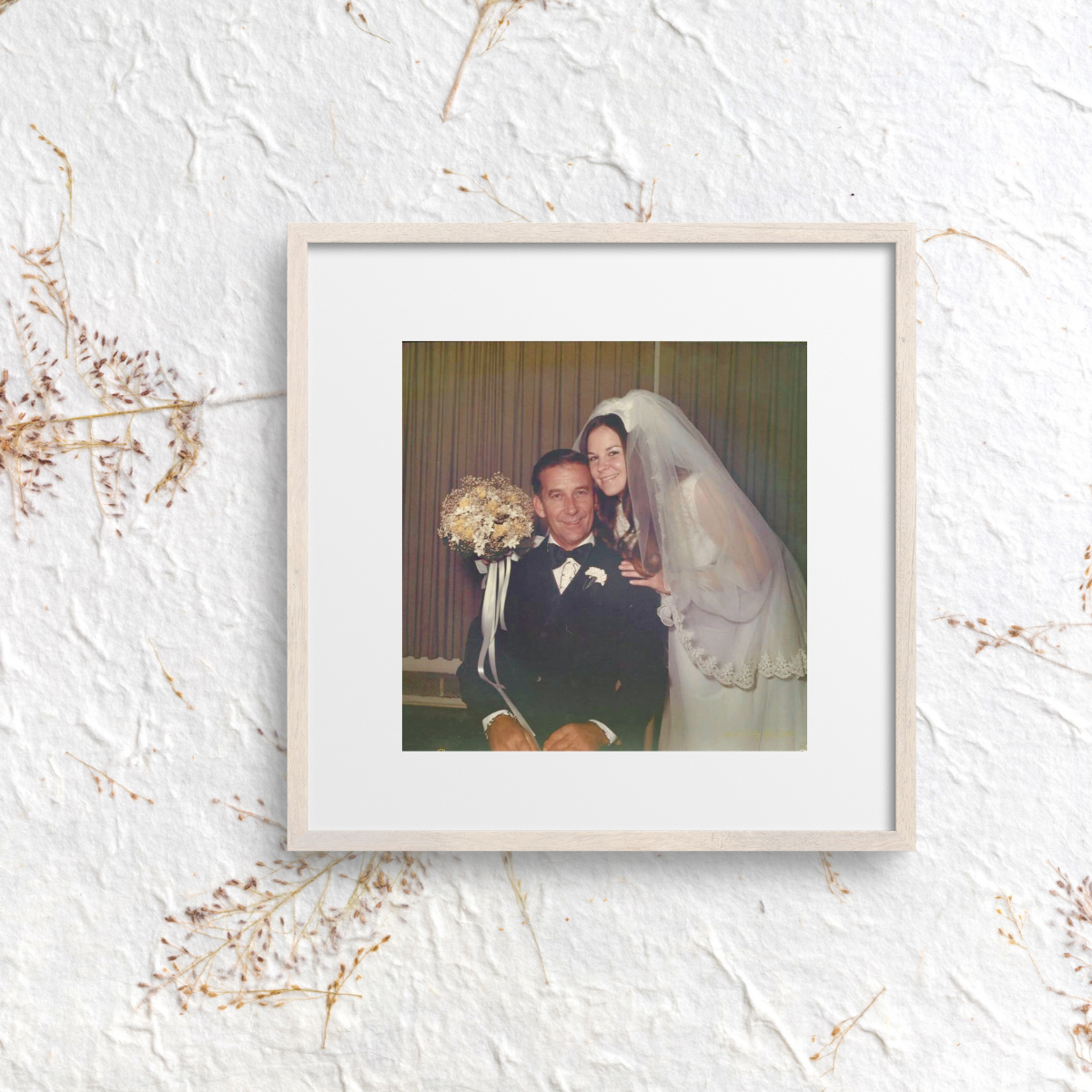 me and my father on my wedding day